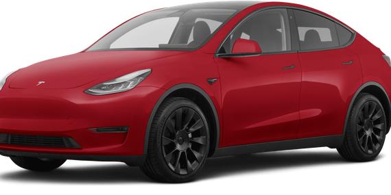 TESLA MODEL Y 2021 5YJYGDEE4MF187227 image